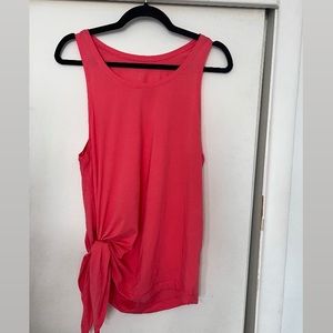 Lululemon Pink Tank - Side Knot